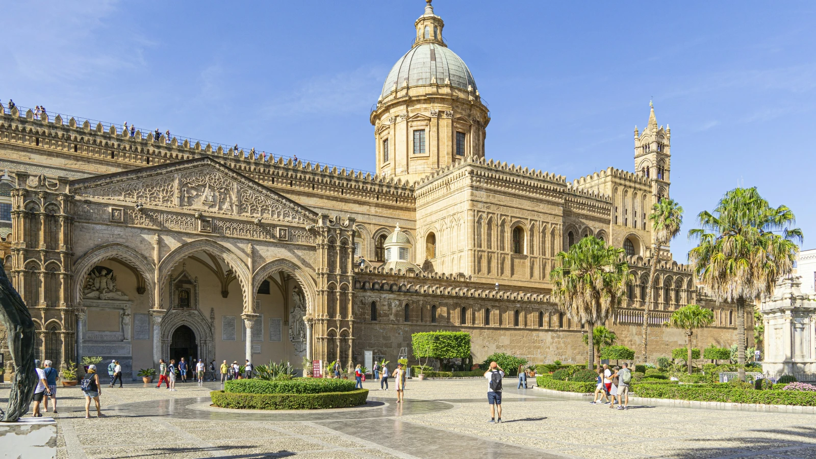 automatic car rental Palermo coastal drive
